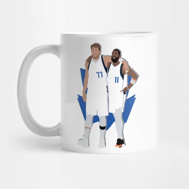 Luka Doncic & Kyrie Irving UNSTOPPABLE Duo Dallas Mavericks by Jackshun